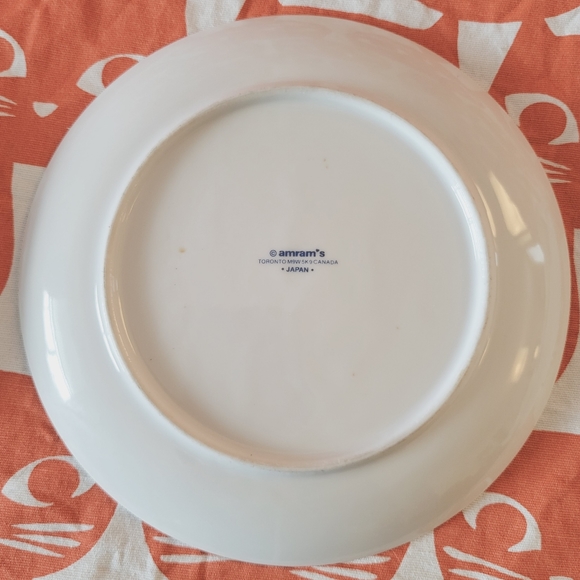 Vintage signed Tulips porcelain Amram's Toronto from Japan - Picture 5 of 10